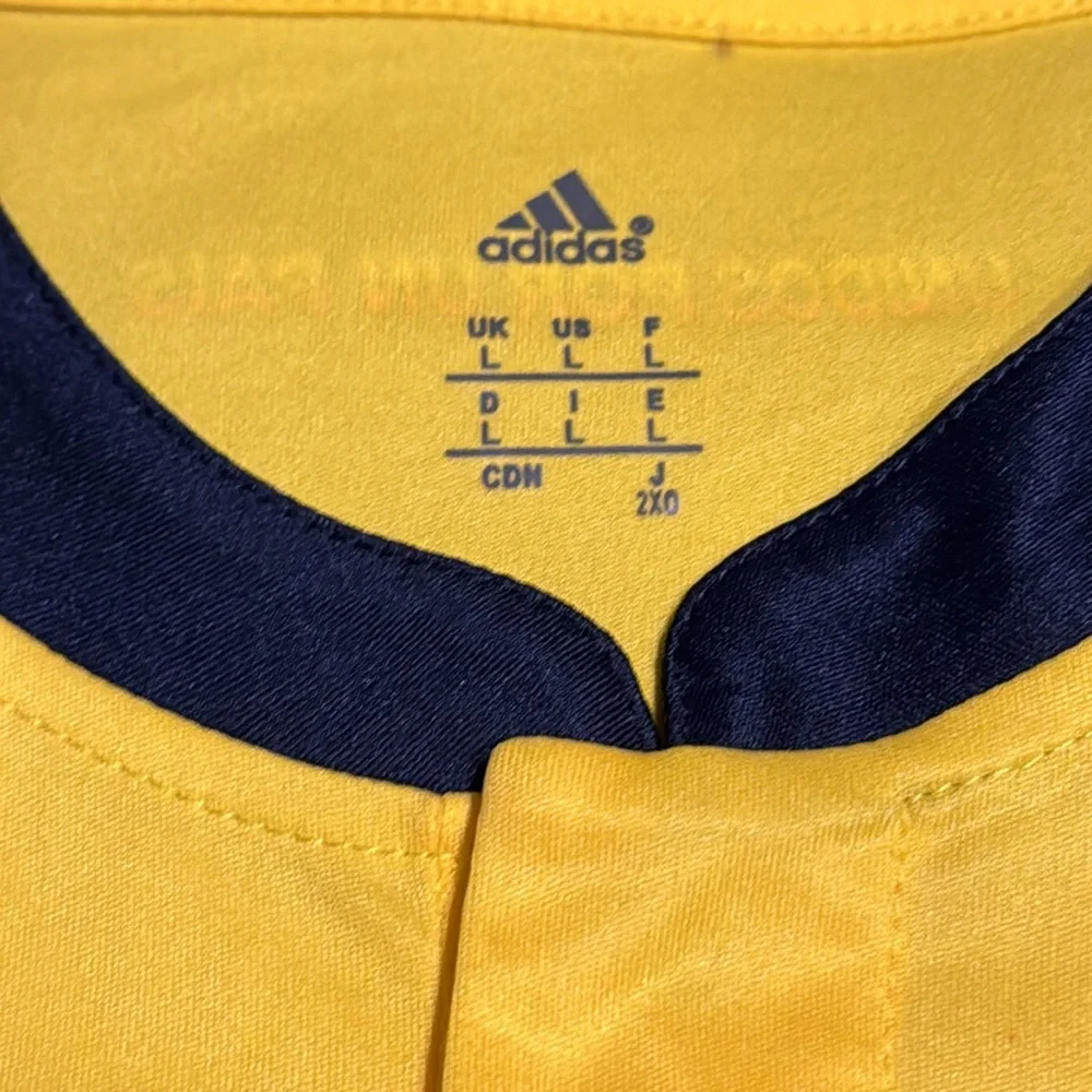 Adidas 2015 Federacion Colombiana Futbol Home Jersey Sz Lg - Picture 3 of 6
